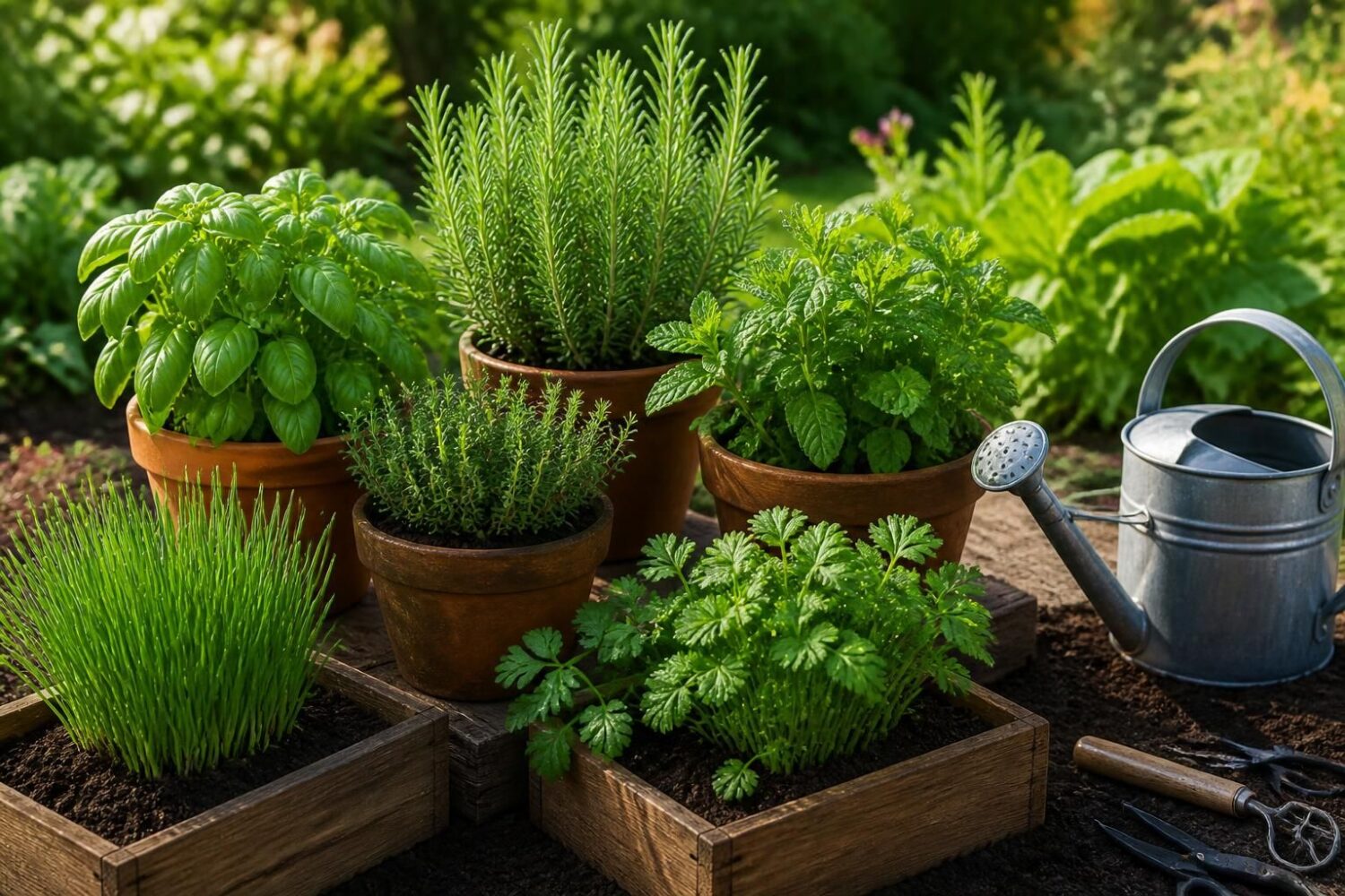 Plantes aromatiques : lesquelles cultiver et comment les entretenir