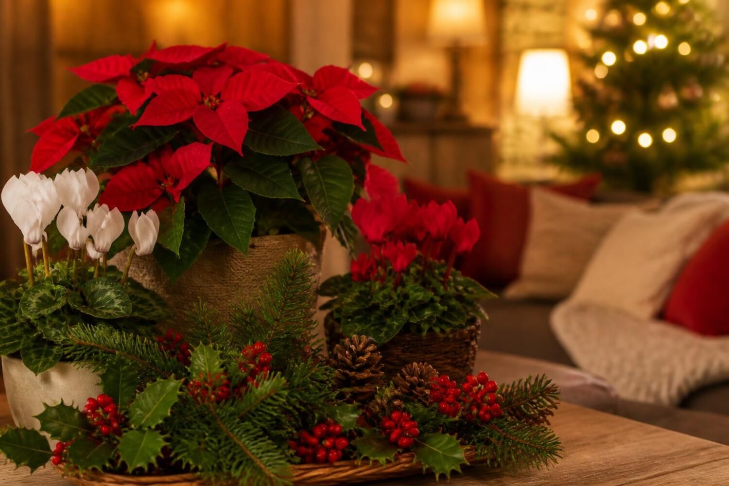 Plantes de Noël : quelles espèces choisir pour décorer l&rsquo;hiver