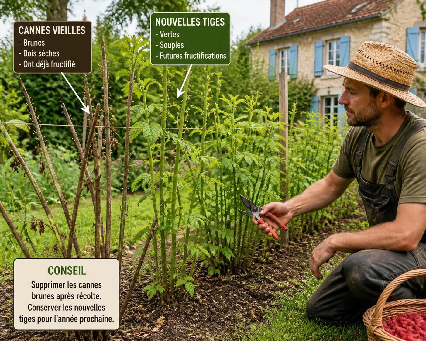 apprenez à tailler efficacement vos framboisiers remontants et non remontants pour favoriser une croissance saine et une récolte abondante. guide pratique et conseils faciles à suivre.