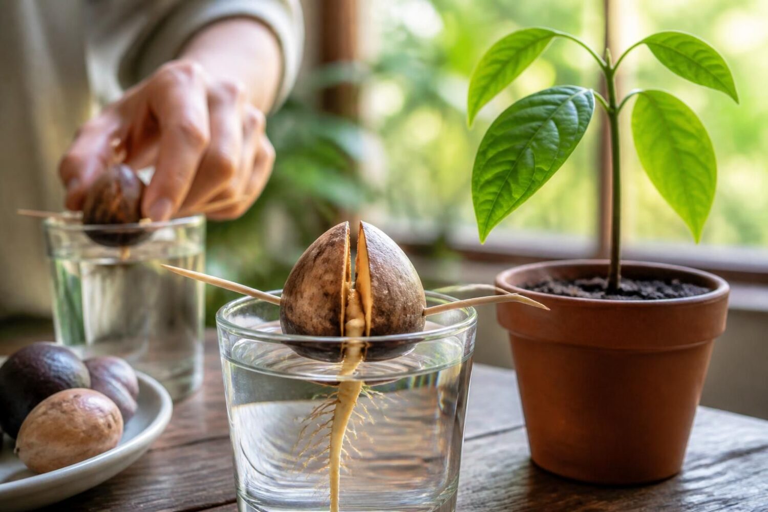 Faire pousser un avocatier à partir d&rsquo;un noyau : le guide complet