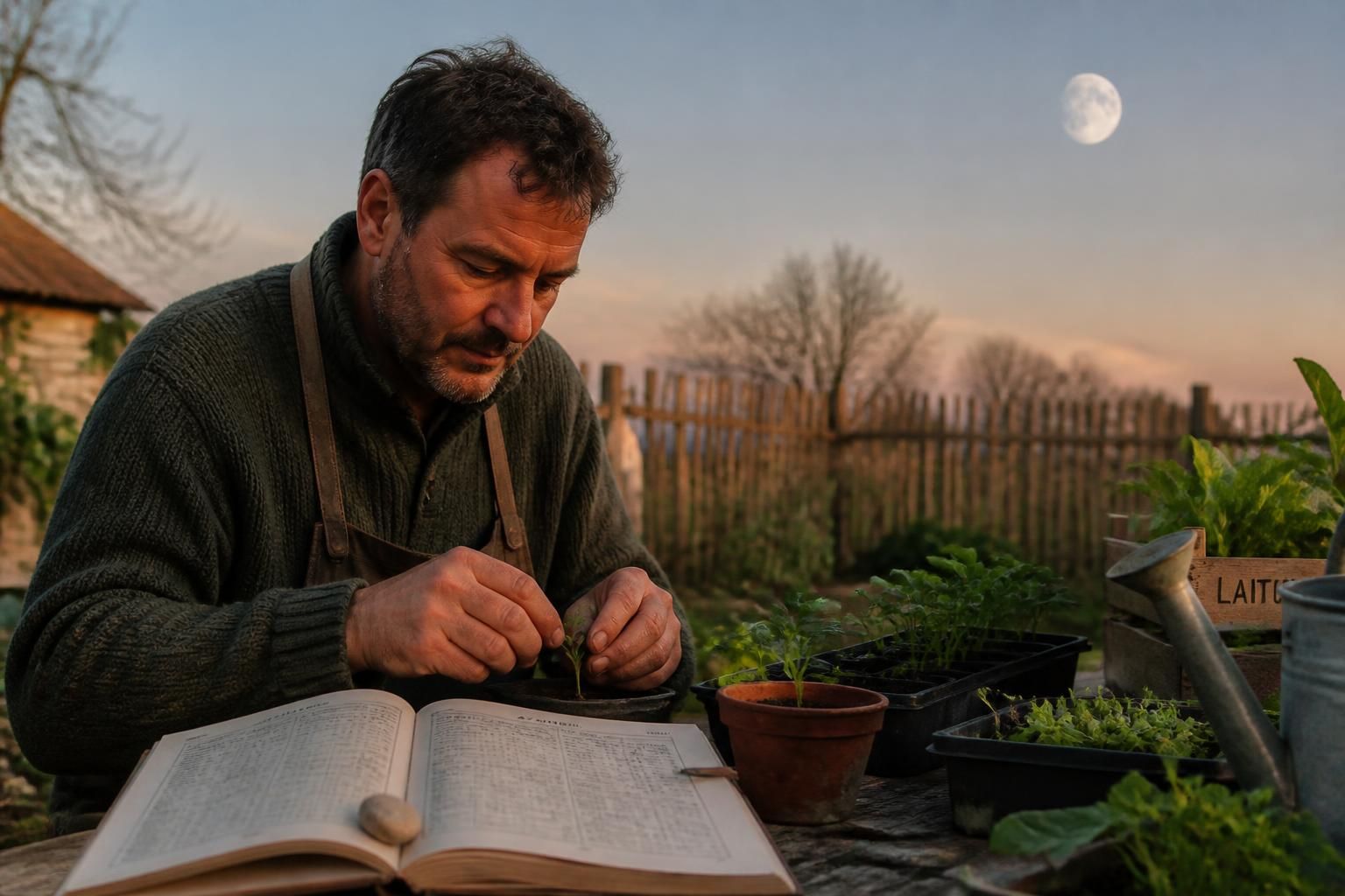 découvrez comment jardiner avec la lune grâce à notre calendrier lunaire du jardinier mois par mois, pour optimiser vos plantations et récoltes selon les phases lunaires.