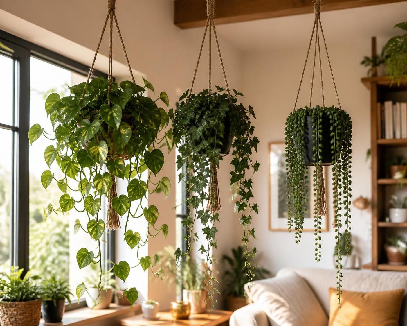 découvrez 10 espèces de plantes d'intérieur retombantes faciles à suspendre pour égayer votre déco et apporter une touche naturelle à votre intérieur.