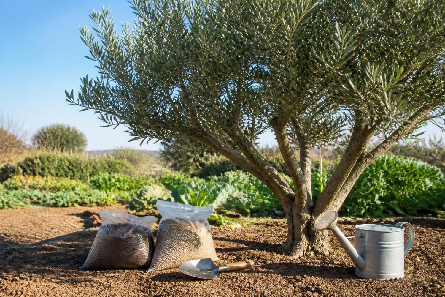 Quel engrais pour un olivier en pleine terre et quand le nourrir