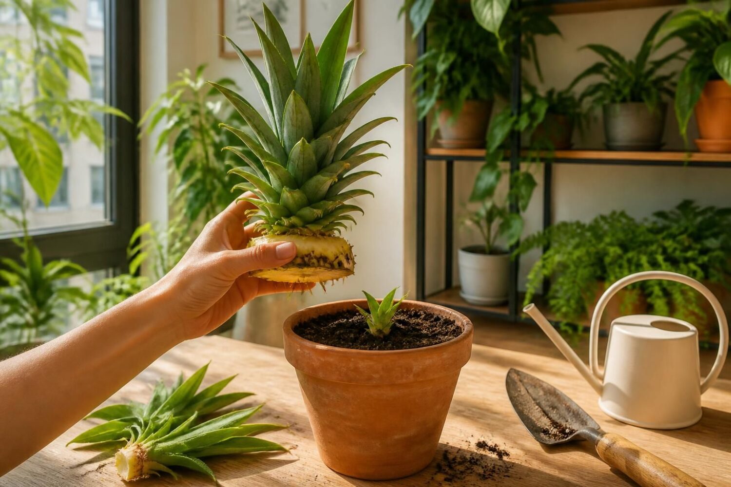 Faire pousser un ananas chez soi : le guide de A à Z