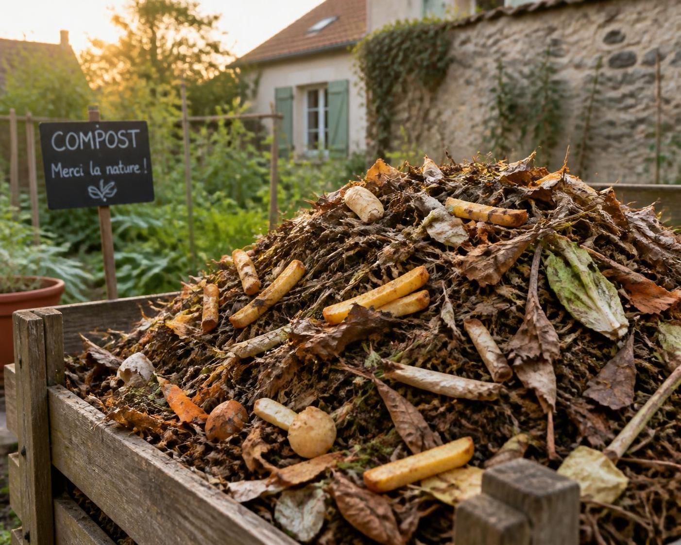 découvrez si les frites peuvent être compostées et quels aliments éviter pour un compost sain et efficace.