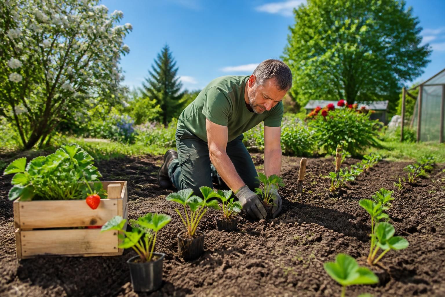apprenez quand, où et comment planter des fraisiers pour obtenir une belle récolte généreuse et savoureuse dans votre jardin.