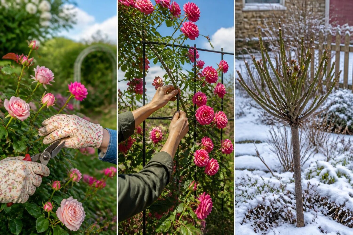 Quand tailler les rosiers : calendrier et gestes selon le type