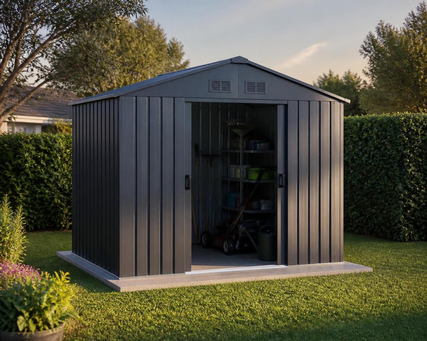 découvrez quel support choisir pour installer un abri de jardin en métal : dalle en béton, plots ou parpaings. conseils pratiques pour une base solide et durable.