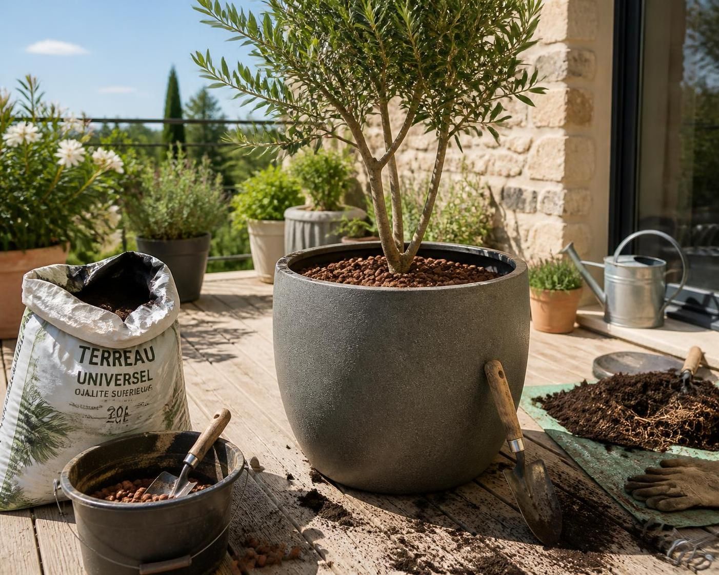 découvrez comment rempoter vos plantes en grand pot extérieur avec les meilleurs conseils sur le choix du terreau, le drainage efficace et les plantes adaptées pour passer l'hiver en toute sécurité.